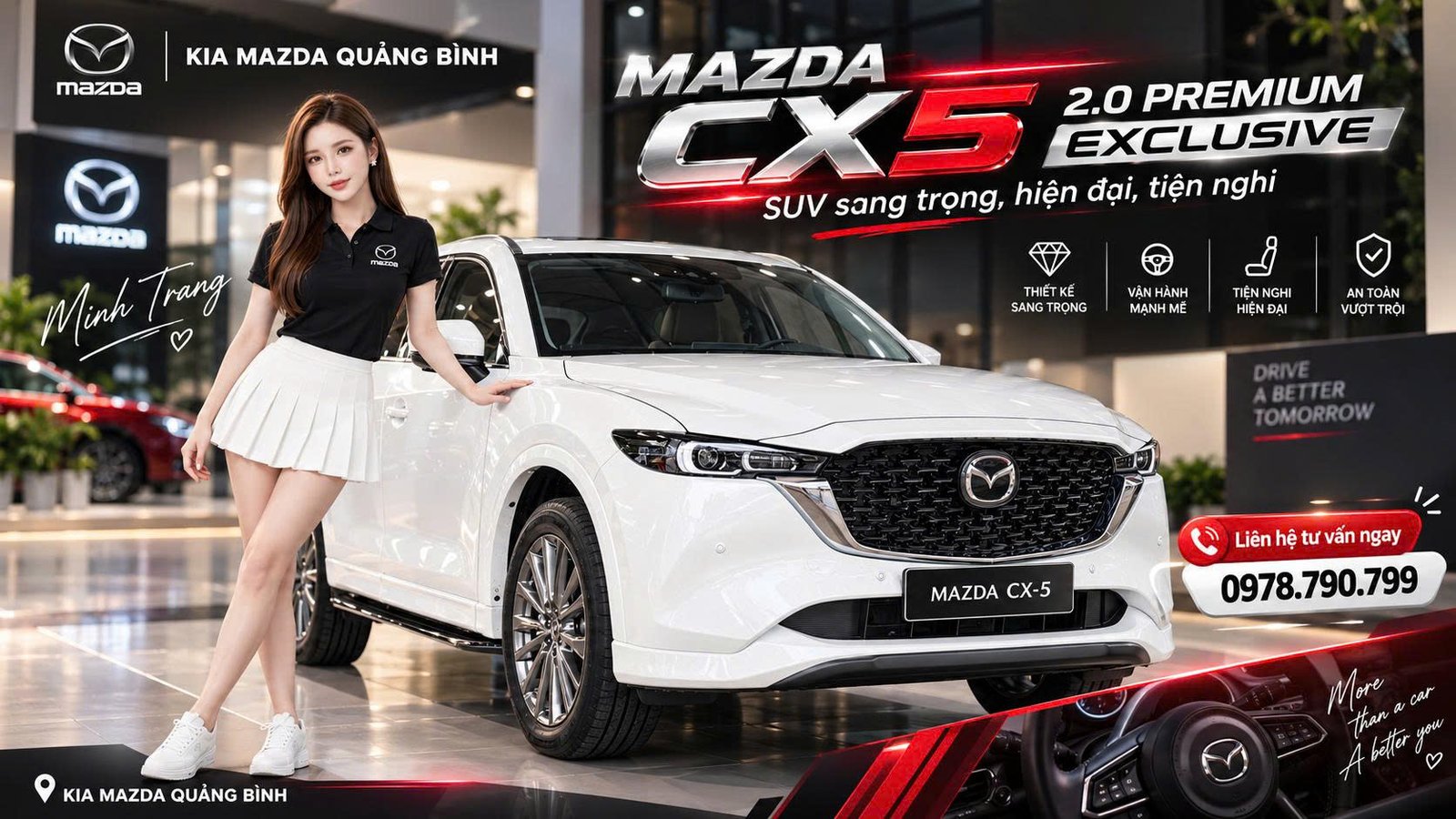 Mazda CX-5 2.0 Premium Exclusive 2026 giá Quảng Bình
