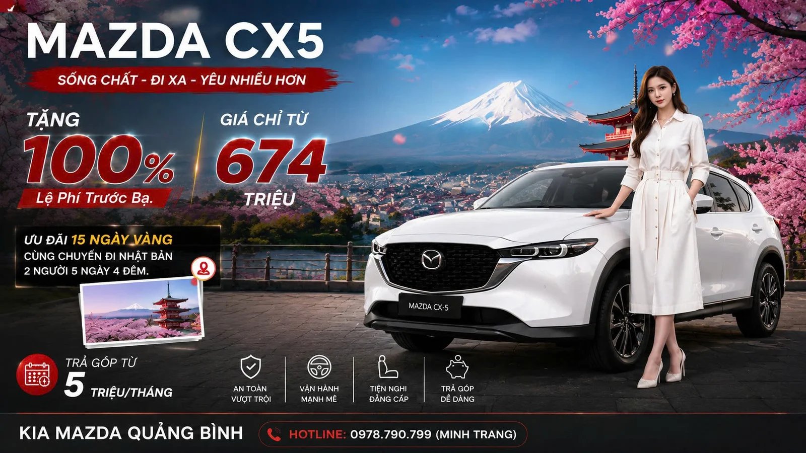 Mazda CX-5 hay KIA Sportage tại Quảng Bình: chọn xe gầm cao nào? | Thaco Quảng Bình
