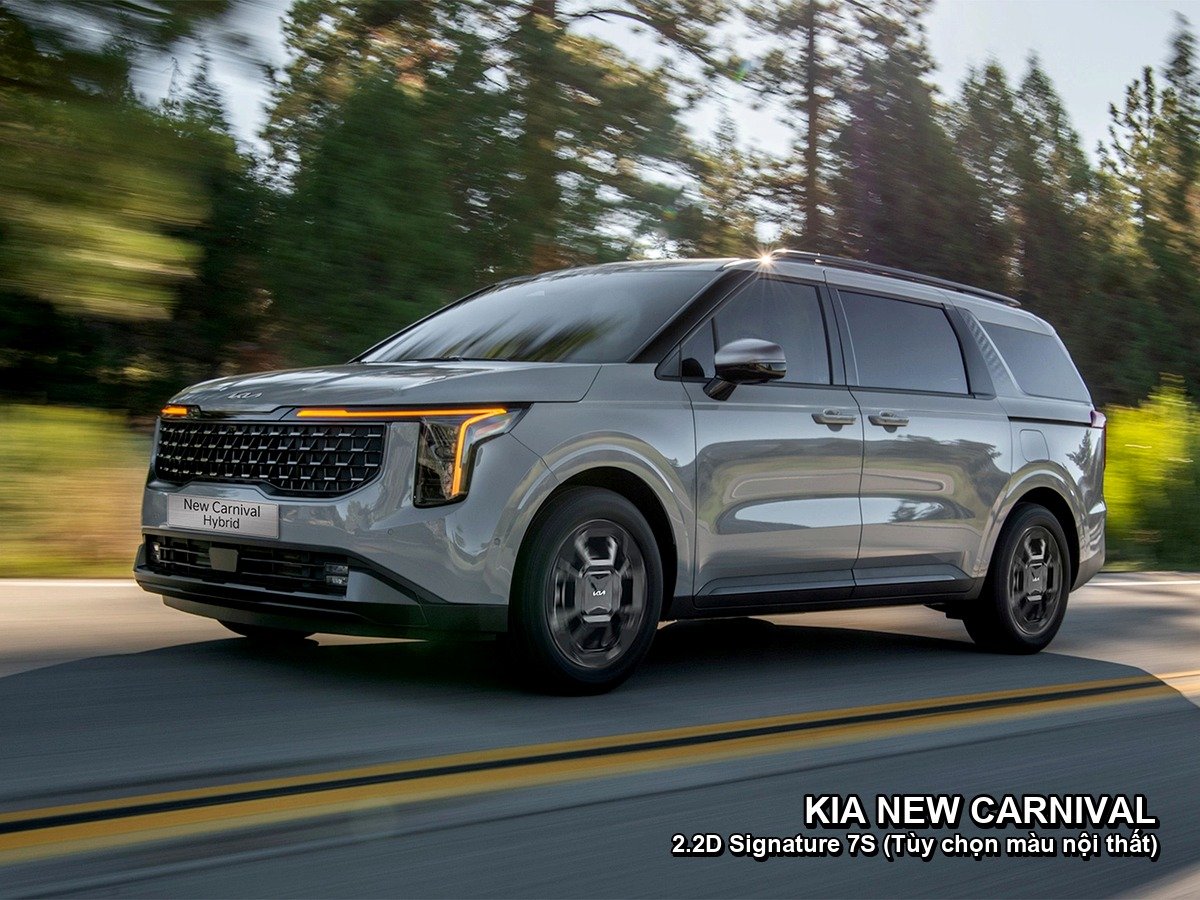 KIA New Carnival 2.2D Signature 7S (Tùy chọn màu nội thất) 2